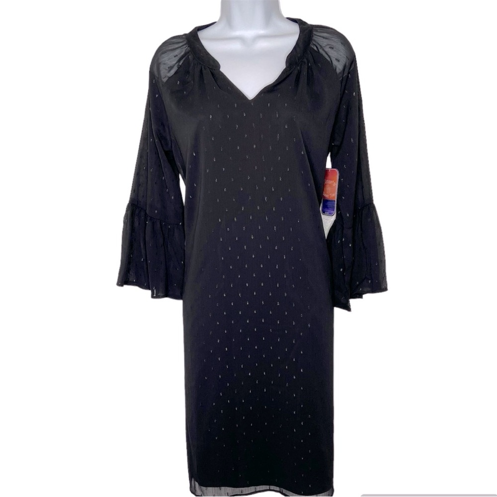 Sunsets & Sweet Tea Black Shift Dress NWT